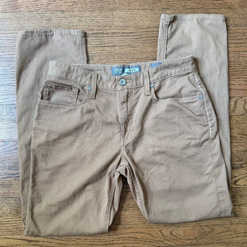 BKE Buckle Jake Straight Leg Khakis Pants Size 32 Regular